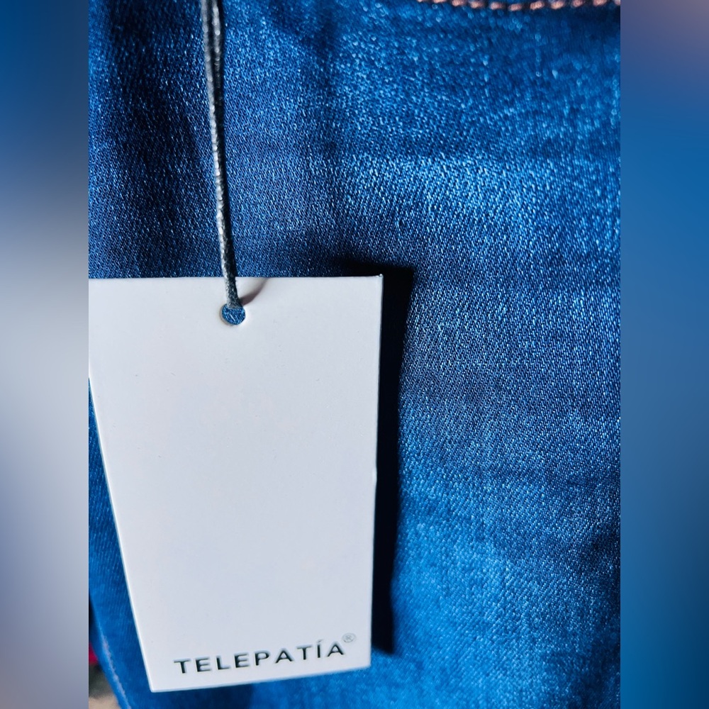 Telepatía mid rise bootcut Women's Blue Jeans 9 - Picture 5 of 9